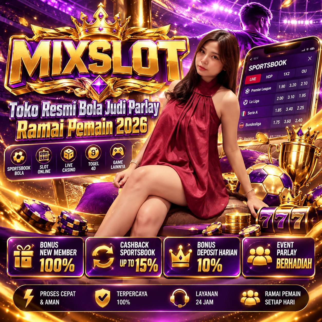 MIXSLOT | Toko Resmi Bola Judi Parlay Ramai Pemain 2026